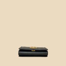 Dolce & Gabbana Black Devotion Quilted Flap Shoulder Bag