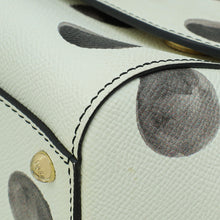 Dolce & Gabbana White Miss Sicily Vitello Polka Dot Medium Satchel Bag