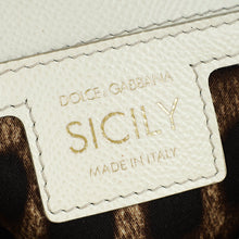 Dolce & Gabbana White Mini Sicily Handbag