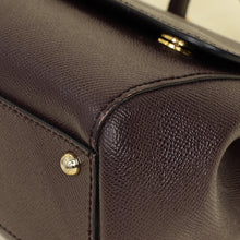 Dolce & Gabbana Burgundy Sicily Dauphine Medium Bag