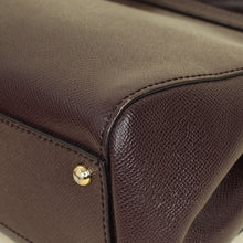 Dolce & Gabbana Burgundy Sicily Dauphine Medium Bag