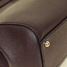 Dolce & Gabbana Burgundy Sicily Dauphine Medium Bag