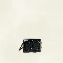 Dolce & Gabbana Black DG Logo Flap Crossbody Bag