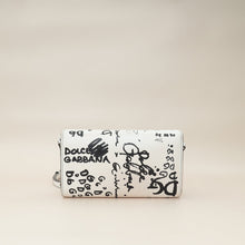 Dolce & Gabbana Bicolor Graffiti Print Crossbody Bag