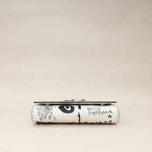 Dolce & Gabbana Bicolor Graffiti Print Crossbody Bag