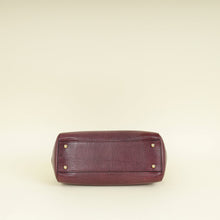 Dolce & Gabbana Burgundy Sicily Iguana Print Medium Bag