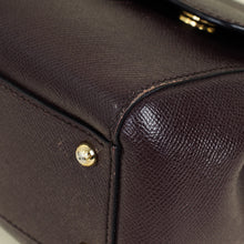 Dolce & Gabbana Burgundy Sicily Dauphine Medium Bag