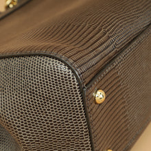 Dolce & Gabbana Dark Gray DG Crystal Medium Sicily Bag