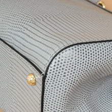 Dolce & Gabbana Light Gray DG Crystal Medium Sicily Bag