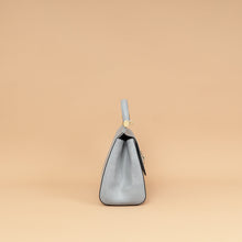 Dolce & Gabbana Light Gray DG Crystal Medium Sicily Bag