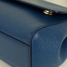 Dolce & Gabbana Blue Studded Handle Sicily Small Bag