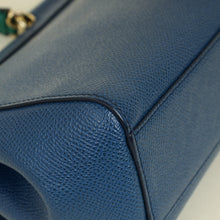 Dolce & Gabbana Blue Studded Handle Sicily Small Bag