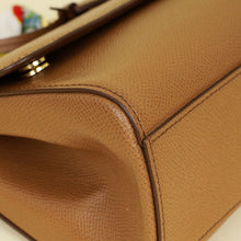 Dolce & Gabbana Brown Sicily Top Handle Bag w/ Scarf