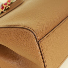 Dolce & Gabbana Brown Sicily Top Handle Bag w/ Scarf