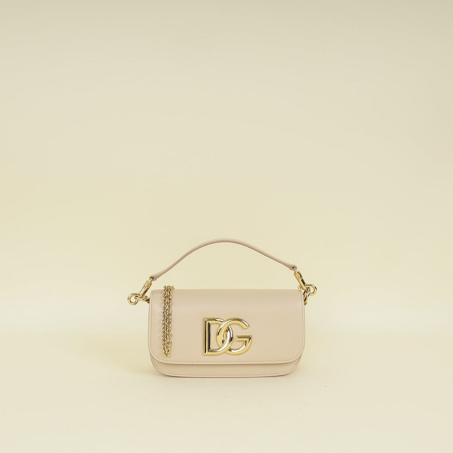 Dolce & Gabbana Beige 3.5 Crossbody Bag