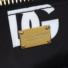 Dolce & Gabbana Black DG Logo Shopping Tote Medium Bag