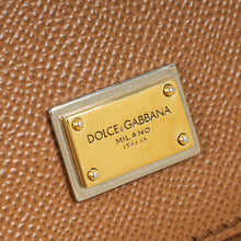 Dolce & Gabbana Brown Dauphine Sicily Medium Bag