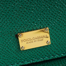 Dolce & Gabbana Green Sicily Dauphine Medium Flap Bag