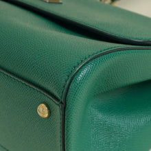 Dolce & Gabbana Green Sicily Dauphine Medium Flap Bag