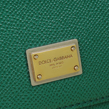 Dolce & Gabbana Green Sicily Dauphine Medium Flap Bag