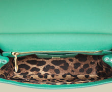 Dolce & Gabbana Green Sicily Dauphine Medium Flap Bag