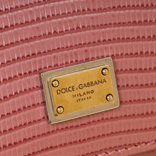 Dolce & Gabbana Pink Lizard Embossed Sicily Small Bag