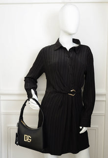 Dolce & Gabbana Black 3.5 Logo Shoulder Bag