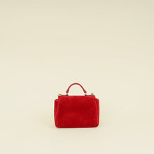 Dolce & Gabbana Red Bambino DG Floral Studded Bag
