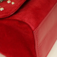 Dolce & Gabbana Red Bambino DG Floral Studded Bag