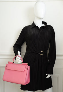 Dolce & Gabbana Pink Sicily 62 Medium Bag