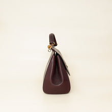 Dolce & Gabbana Bordeaux Lizard Embossed Sicily Medium Bag