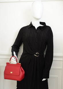 Dolce & Gabbana Red Sicily Small Bag