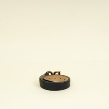 Dolce & Gabbana Black DG Amore Buckle Belt