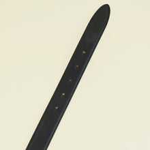 Dolce & Gabbana Black DG Amore Buckle Belt