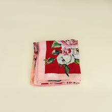 Dolce & Gabbana Multicolor Rose Print Scarf