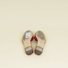 Dolce & Gabbana Red Bellucci Slide Flat Sandals 37.5