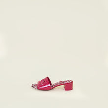 Dolce & Gabbana Dark Fuchsia DG 40 Millennials Mule Sandals 39