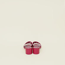 Dolce & Gabbana Dark Fuchsia DG 40 Millennials Mule Sandals 39