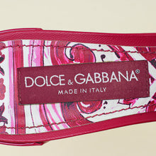 Dolce & Gabbana Dark Fuchsia DG 40 Millennials Mule Sandals 39