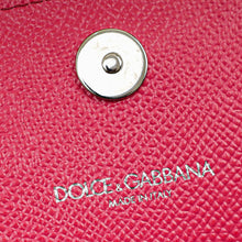 Dolce & Gabbana Pink DG Crystal Chain Wallet