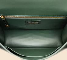 Christian Dior Forest Green Alligator 30 Montaigne Medium Bag