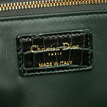 Christian Dior Forest Green Alligator 30 Montaigne Medium Bag