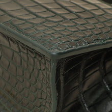 Christian Dior Forest Green Alligator 30 Montaigne Medium Bag