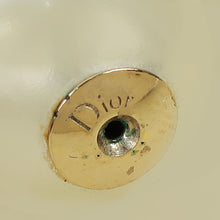 Christian Dior White Pearl Tribales Earrings