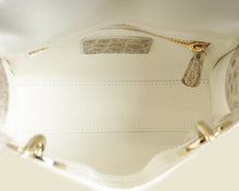Christian Dior Bicolor Lady Dior Himalaya Crocodile Mini Chain Bag