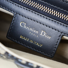 Christian Dior Bicolor  Oblique Saddle Medium Bag