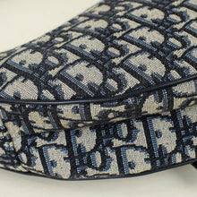 Christian Dior Bicolor  Oblique Saddle Medium Bag