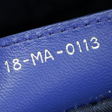 Christian Dior Blue Lady Dior Large Bag