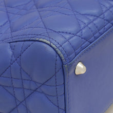 Christian Dior Blue Lady Dior Large Bag