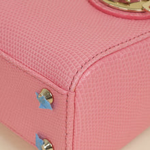 Christian Dior Pink Lady Dior Lizard Mini Chain Bag